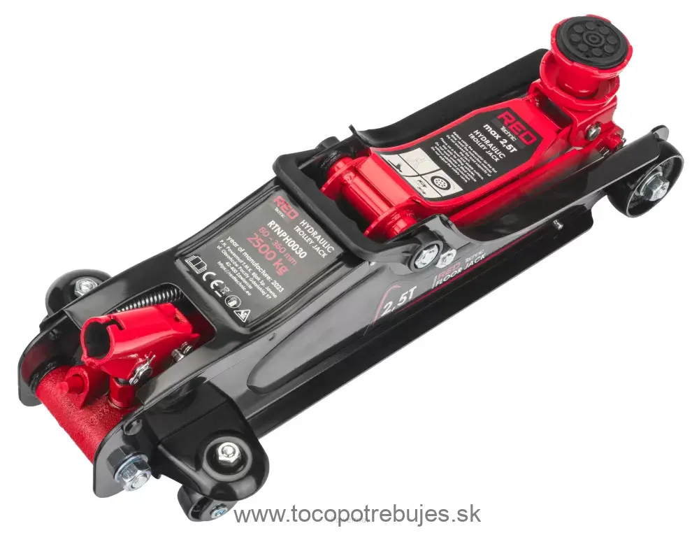 Hydraulický zdvihák 2,5T - RTNPH0030 RED TECHNIC