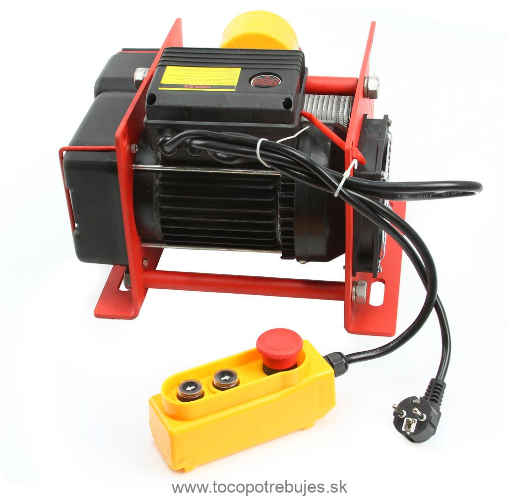 Elektrický lanový navijak 30m 300/600kg - MAR-POL M80785