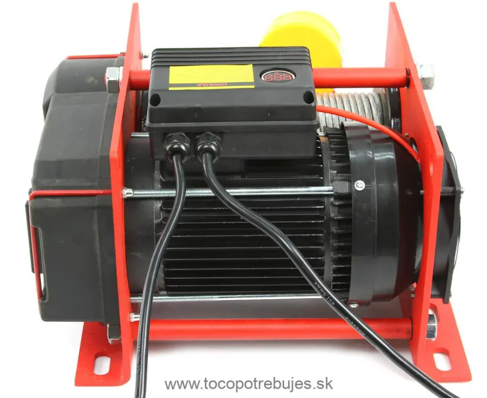 Elektrický lanový navijak 30m 500/999kg - MAR-POL M80787