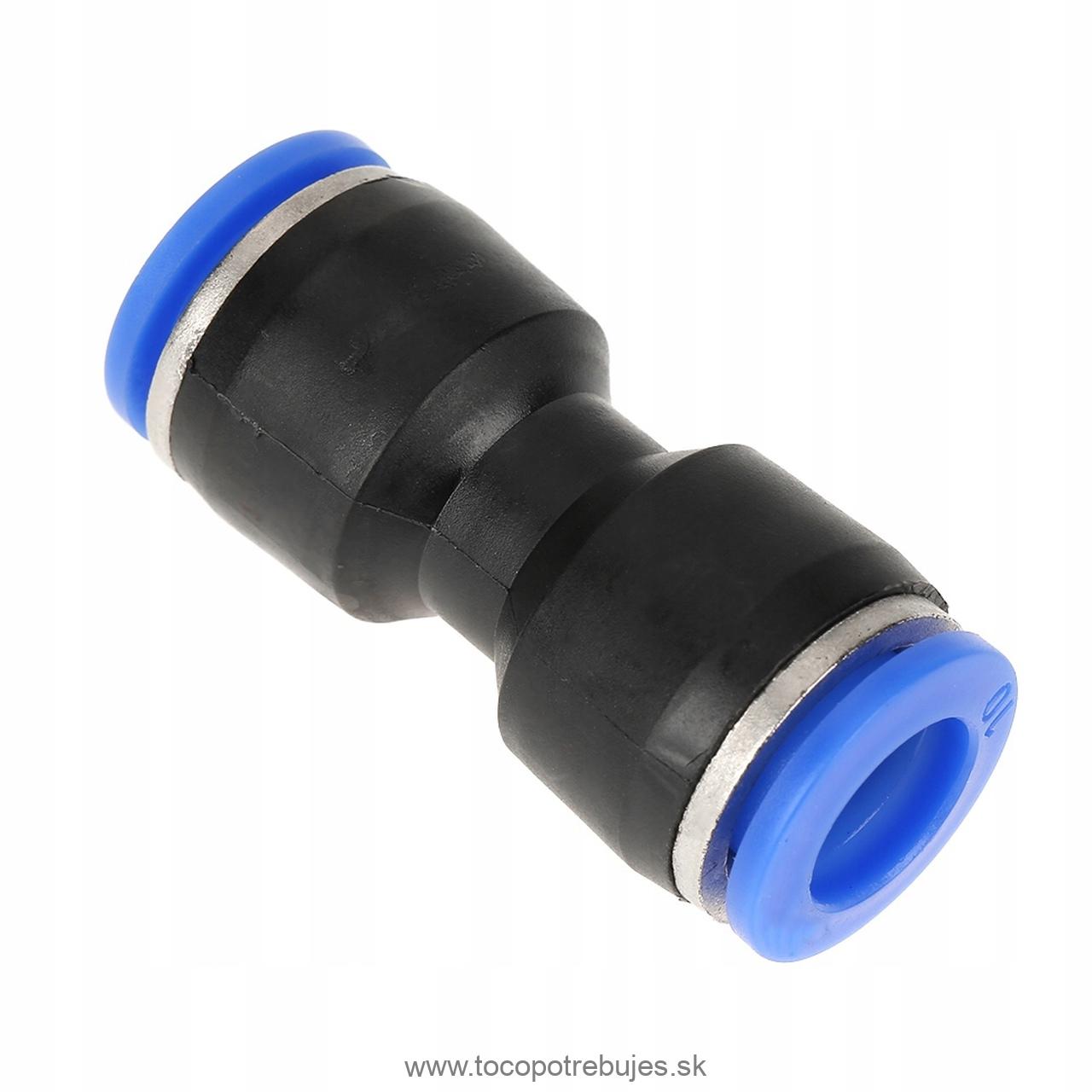 Rýchlospojka pneumatická, nástrčná pre PA, PU, PE hadica 4-12mm sada 52ks - MAR-POL M66572