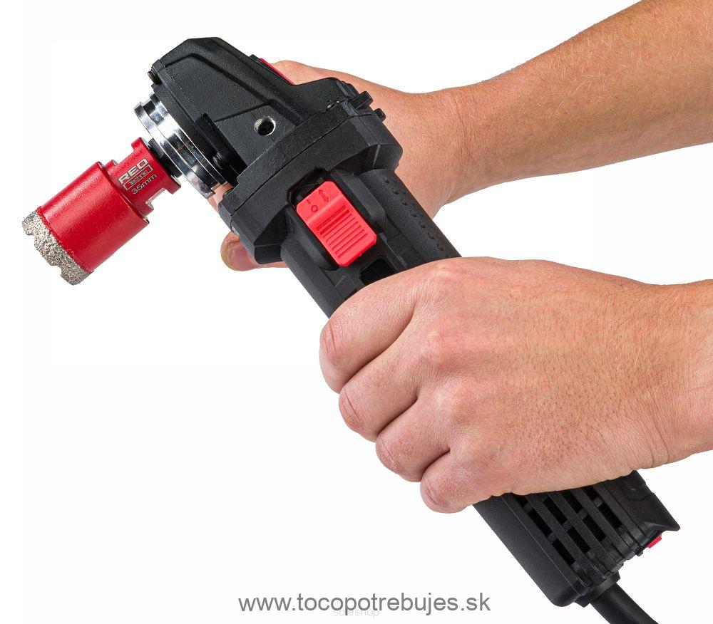 Sada diamantových korunkových vrtákov, 9 ks - RED TECHNIC RTZOD0046