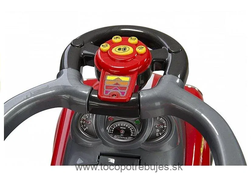 LeanToys Odrážadlo autíčko Pusher Coupe, červená