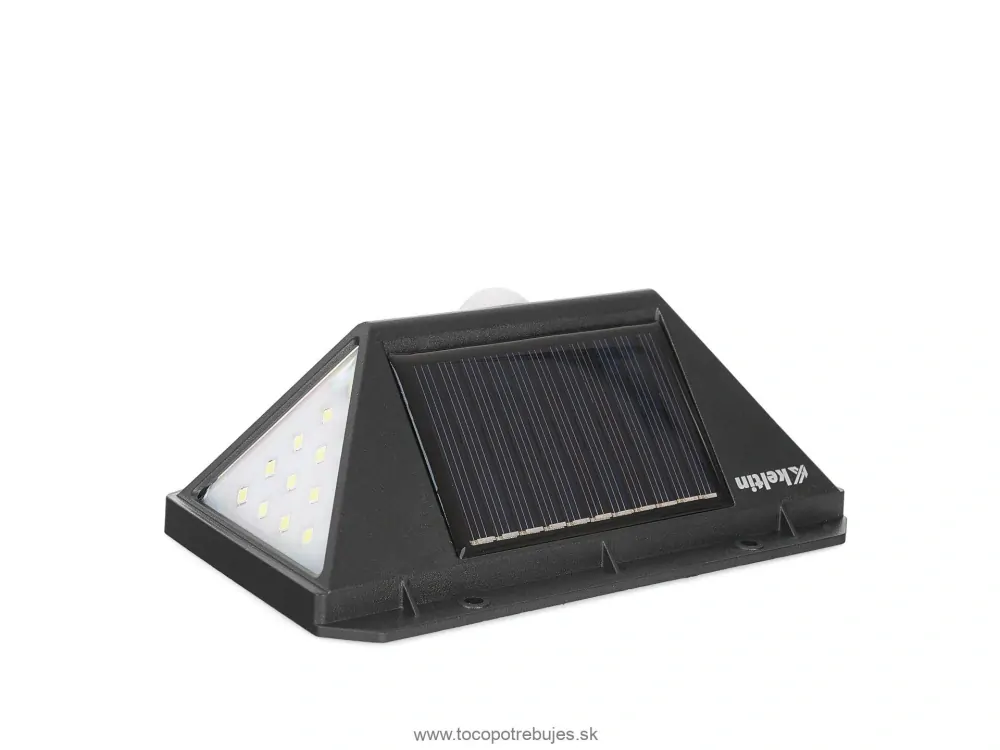 Solárna lampa so súmrakovým a pohybovým senzorom 50W - Keltin K02025