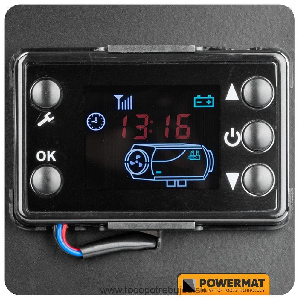Naftový ohrievač, nezávislé kúrenie 12kW PM-AG-8M4 - POWERMAT