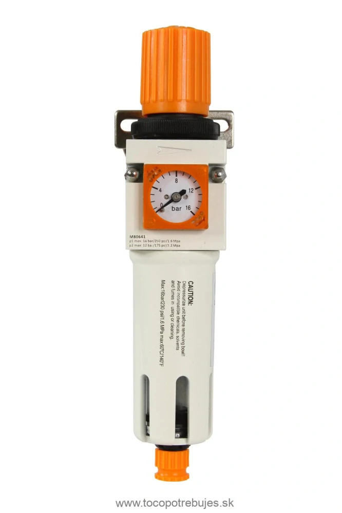 Vzduchový filter/regulátor vzduchu 1/4" 15 bar - BJC M80641