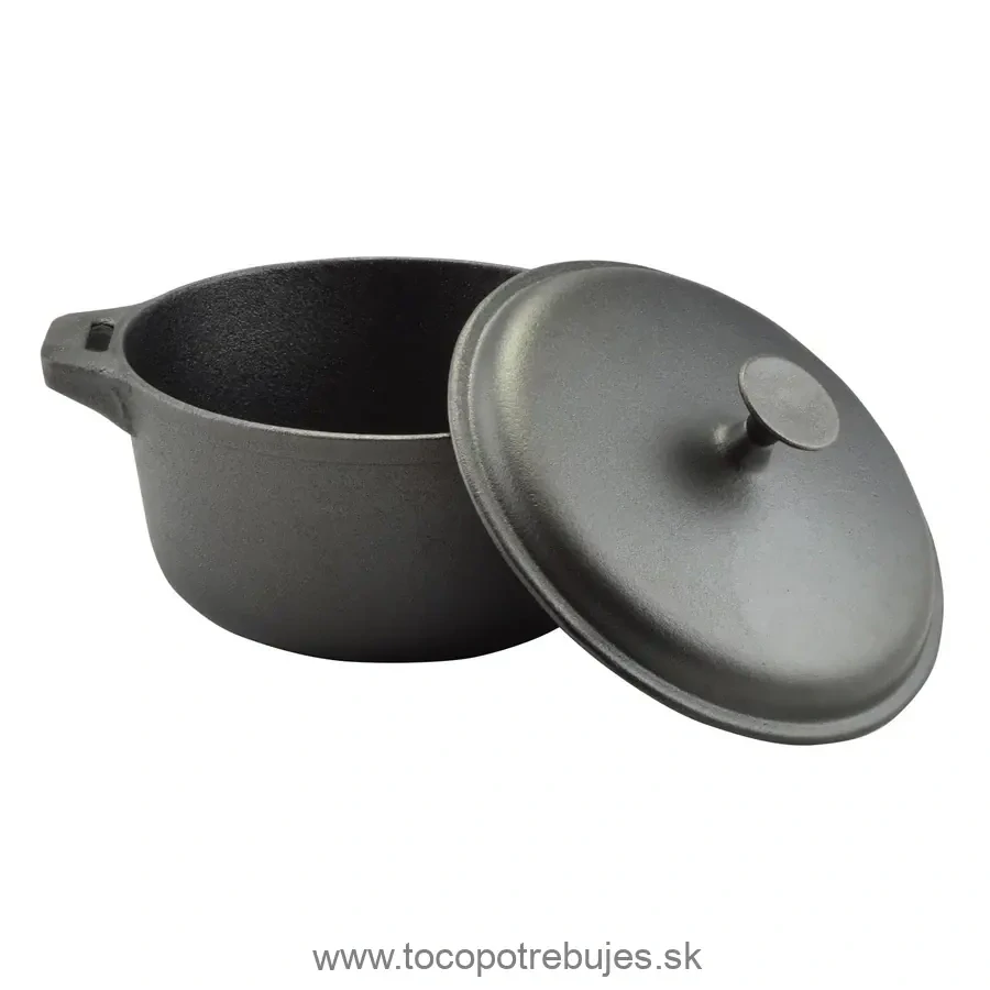Liatinový hrniec s pokrievkou, 34 cm, 9L - Perfect Home 15533