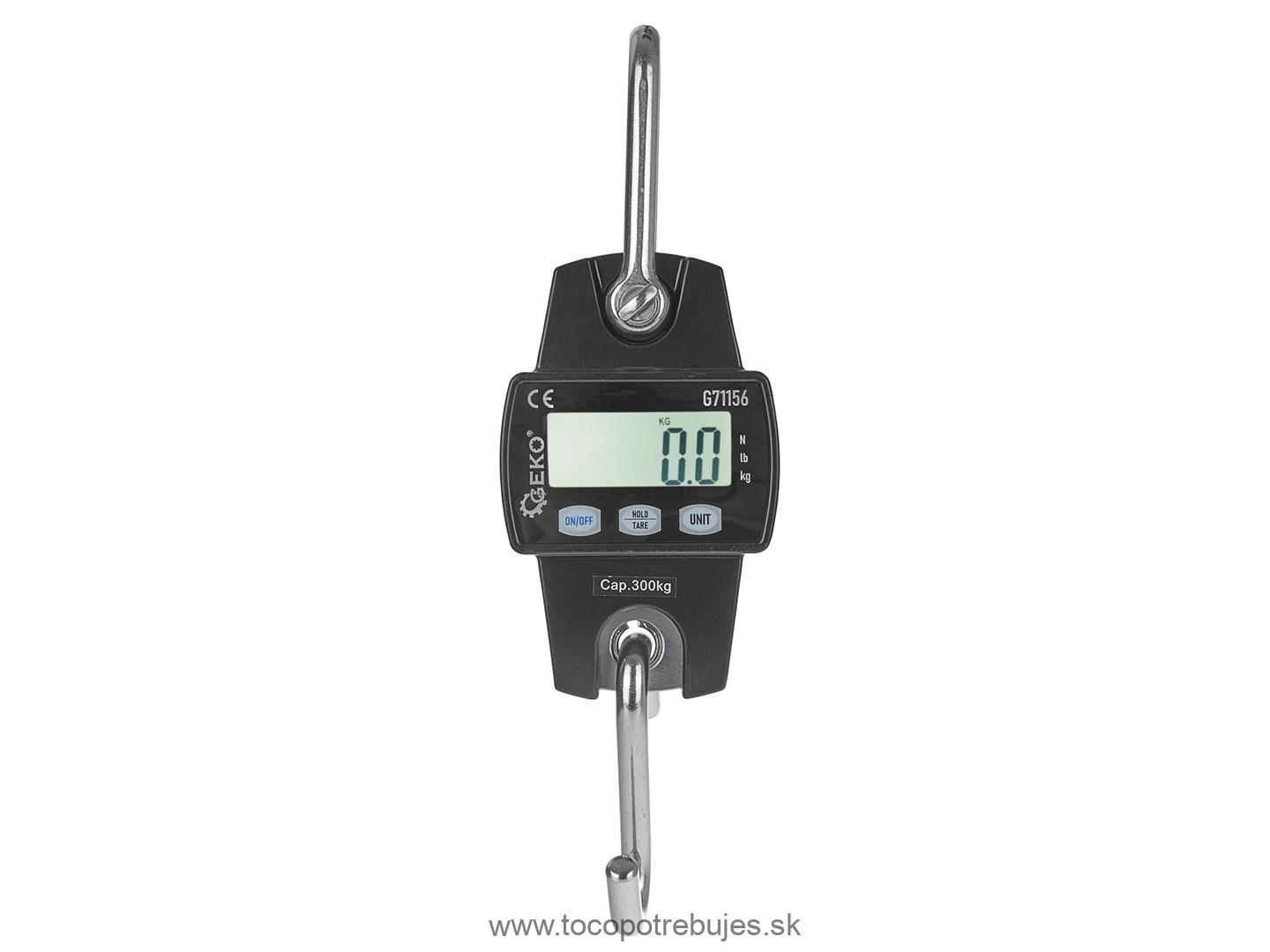 Závesná elektronická váha 300kg - GEKO G71156