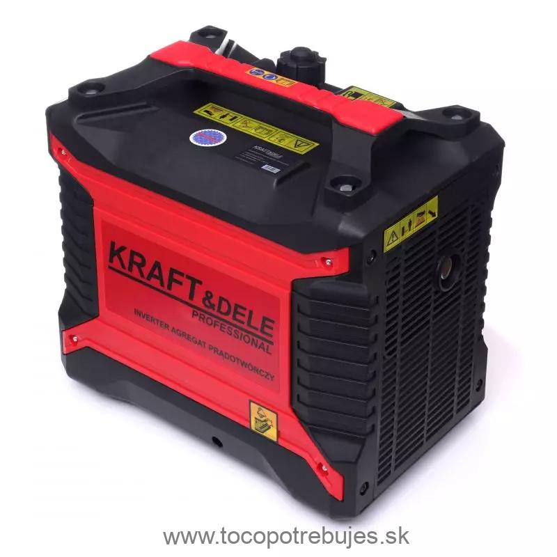 Invertorová elektrocentrála 2500W 230V - Kraft&Dele KD193