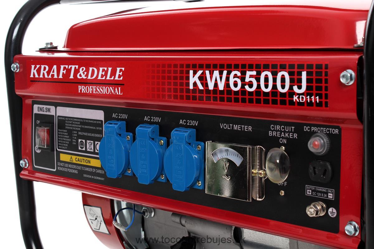 Elektrocentrála Kraft&Dele 2500W 12/230V KD111
