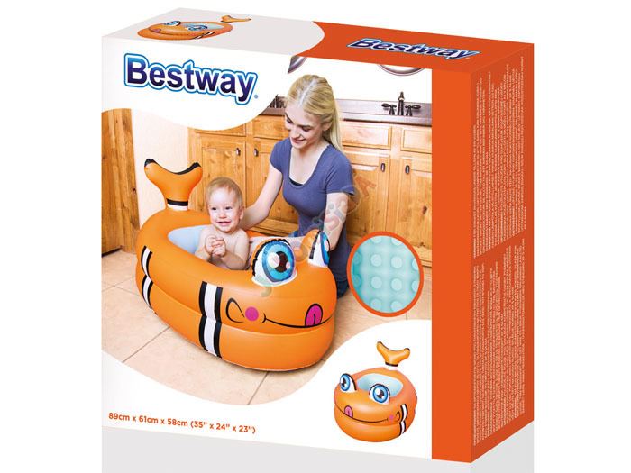 Bestway 51125 Detská nafukovacia vanička 89 x 61 x 58 cm