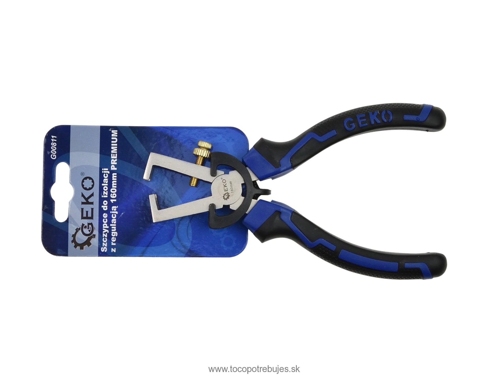 Kliešte na odstránenie izolácie 160mm - GEKO G00811