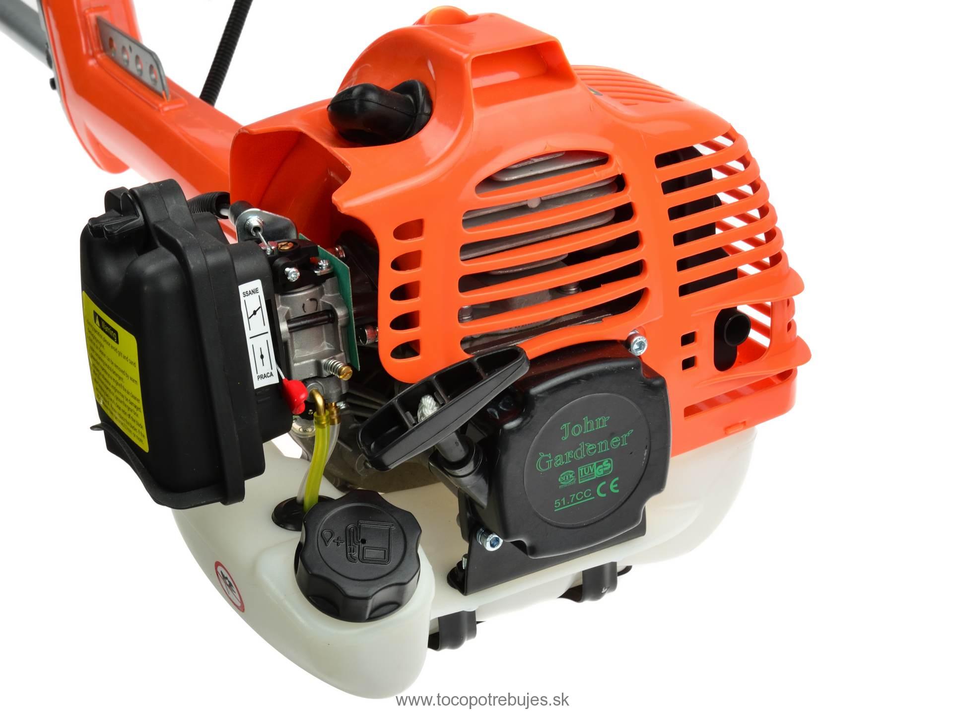 Geko G81059 3900W Motorový krovinorez na trávu antivibračný vyžínač benzínová kosa 52cc