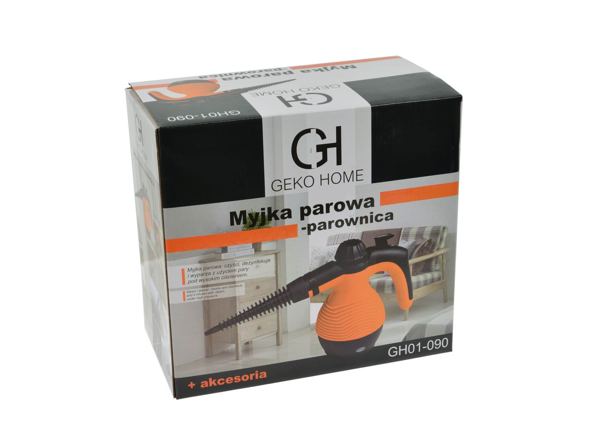 Parný čistič s príslušenstvom GH01-090 - GEKO