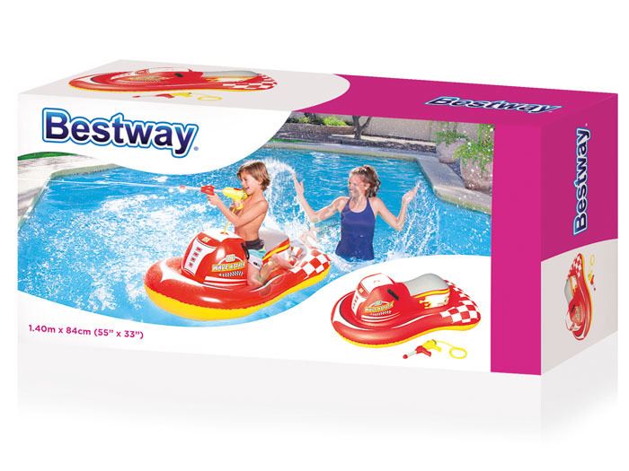 Nafukovací skúter s vodnou pištoľou 140x84 cm Bestway 41071