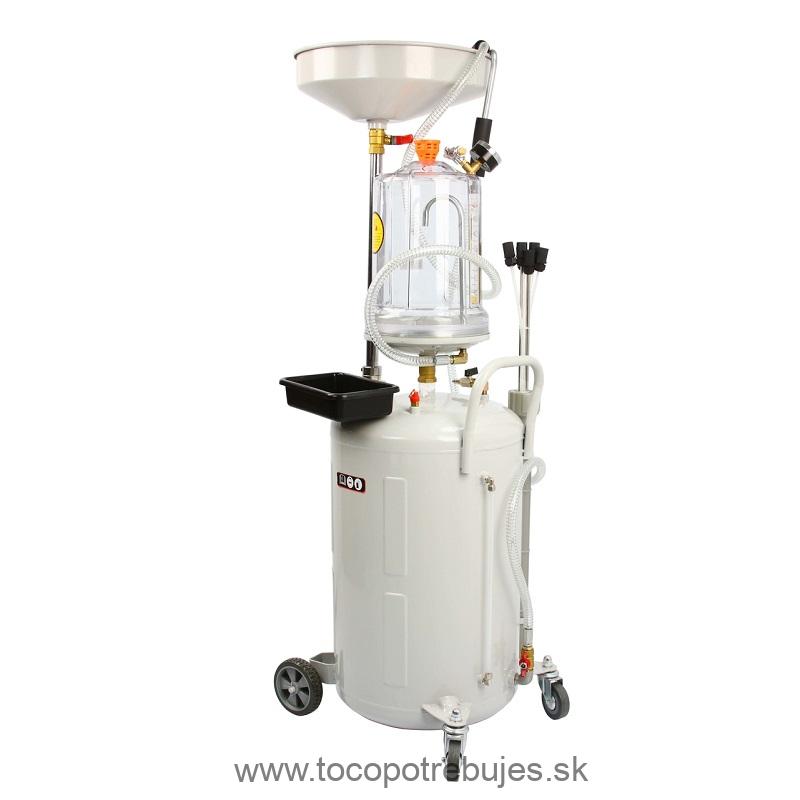 Pneumatická zberná nádoba, odsávačka 80L - BJC M78305