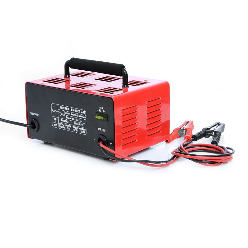MARPOL M82491 75A AUTONABÍJAČKA SO ŠTARTOM 6V / 12V + kable