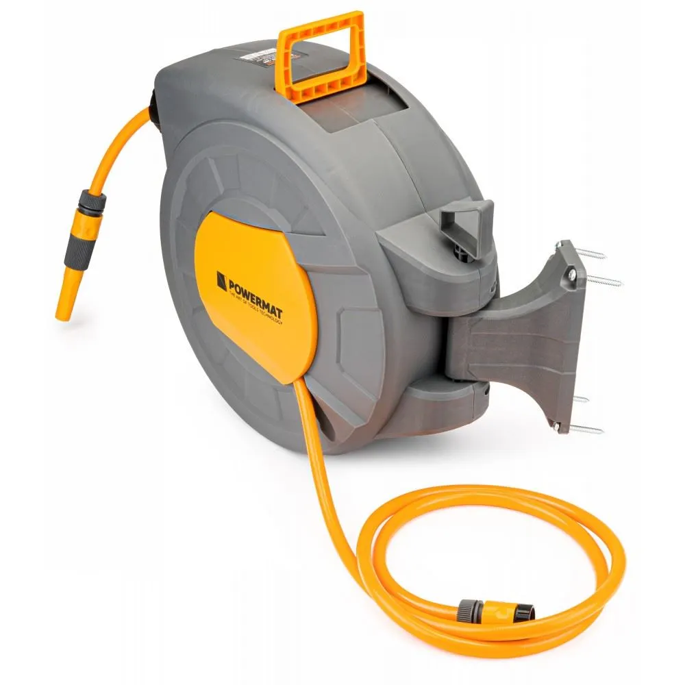 Samonavíjací bubon s hadicou na vodu PM-ABNW-20T - POWERMAT