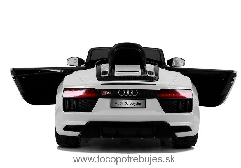 LeanToys L4714 Elektrické autíčko Audi R8 JJ2198, biele