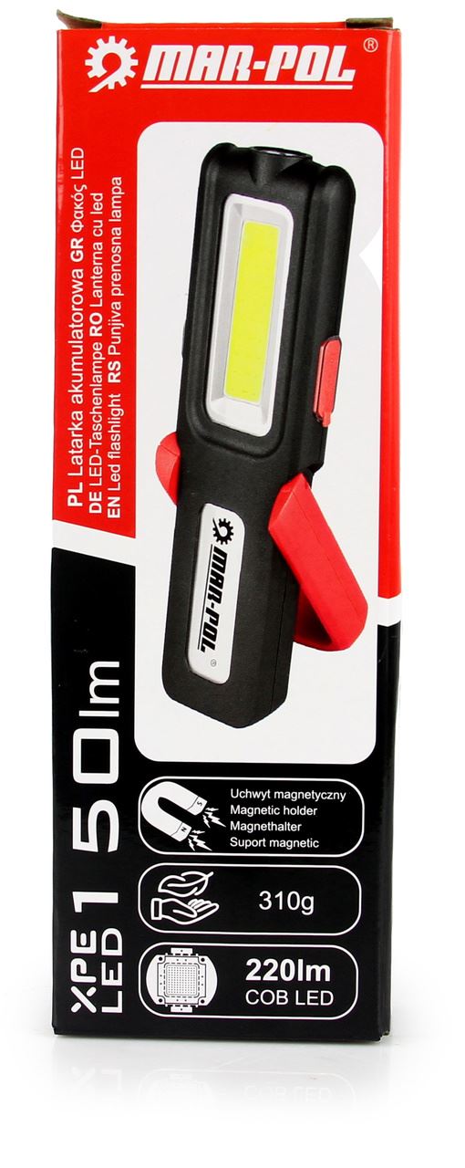 Marpol M82728 Akumulátorová baterka, svietidlo, lampa XPE LED
