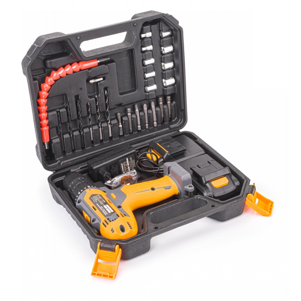 Aku skrutkovač 20V 2×1.5Ah 28ks - POWERMAT PM-WA-20V-1.5AZT