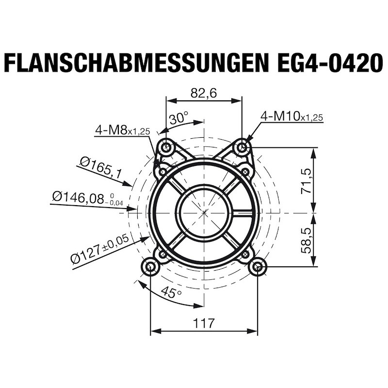 Rotek benzínový motor EG4-0420-5HE-KW25.4x88.5