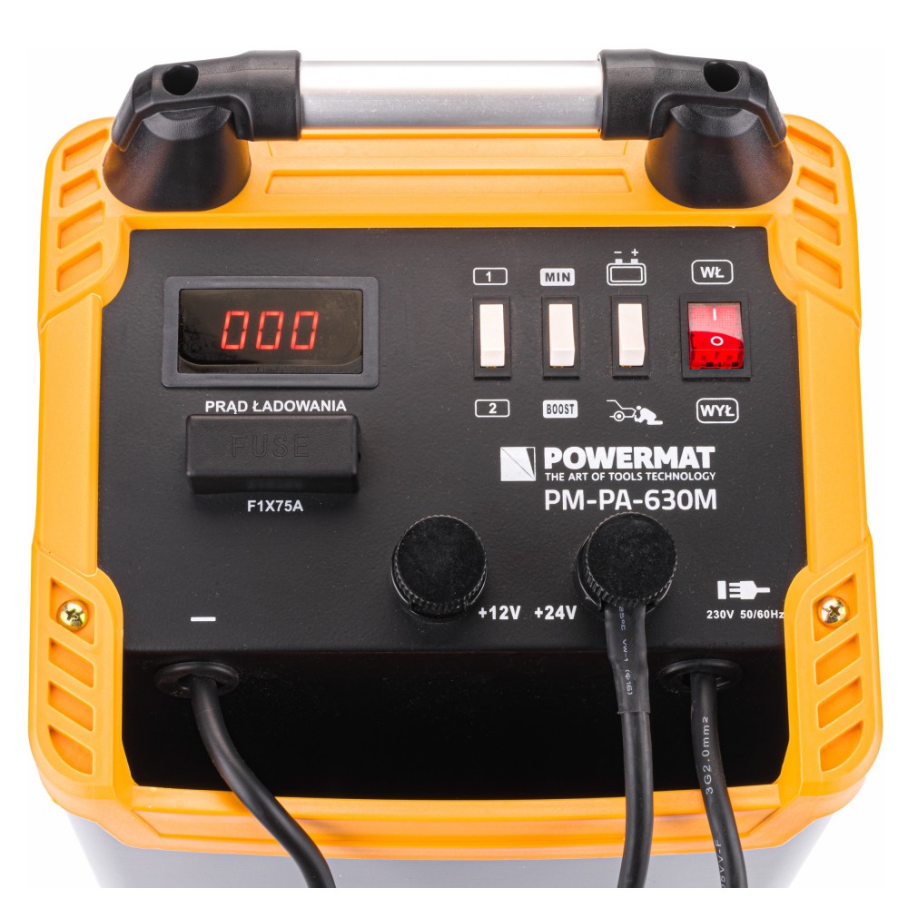 Nabíjačka batérií so štartovaním 600A 12/24V PM-PA-630M
