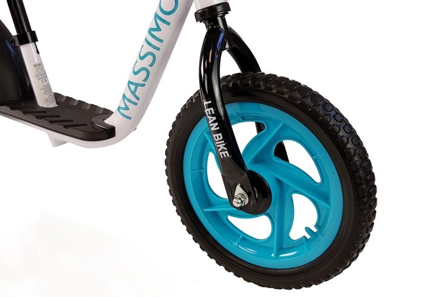 LeanToys Odrážadlo Massimo bielo-modrý