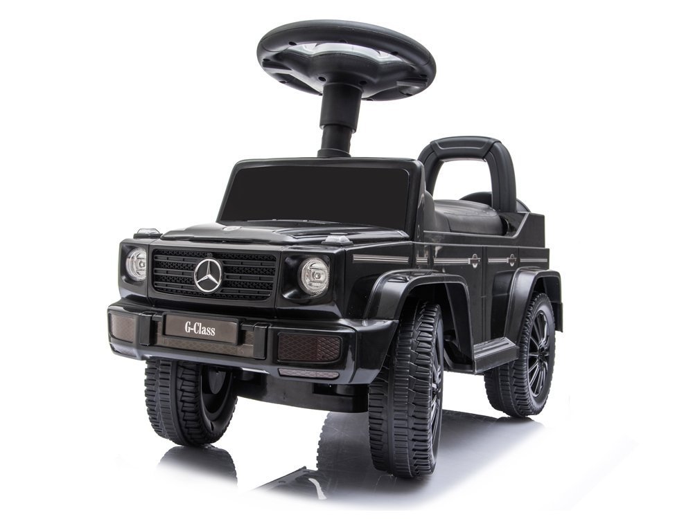 LeanToys  Odrážadlo autíčko Mercedes G-Class s klaksónom čierne