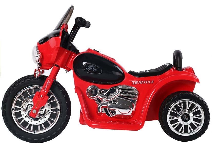LeanToys  Elektrická motorka JT568, červená