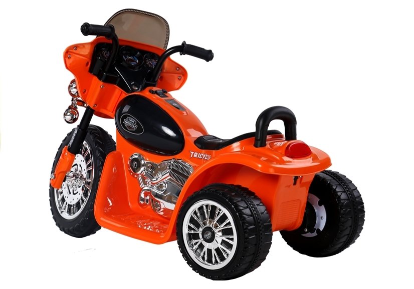 LeanToys  Elektrická motorka JT568, oranžová