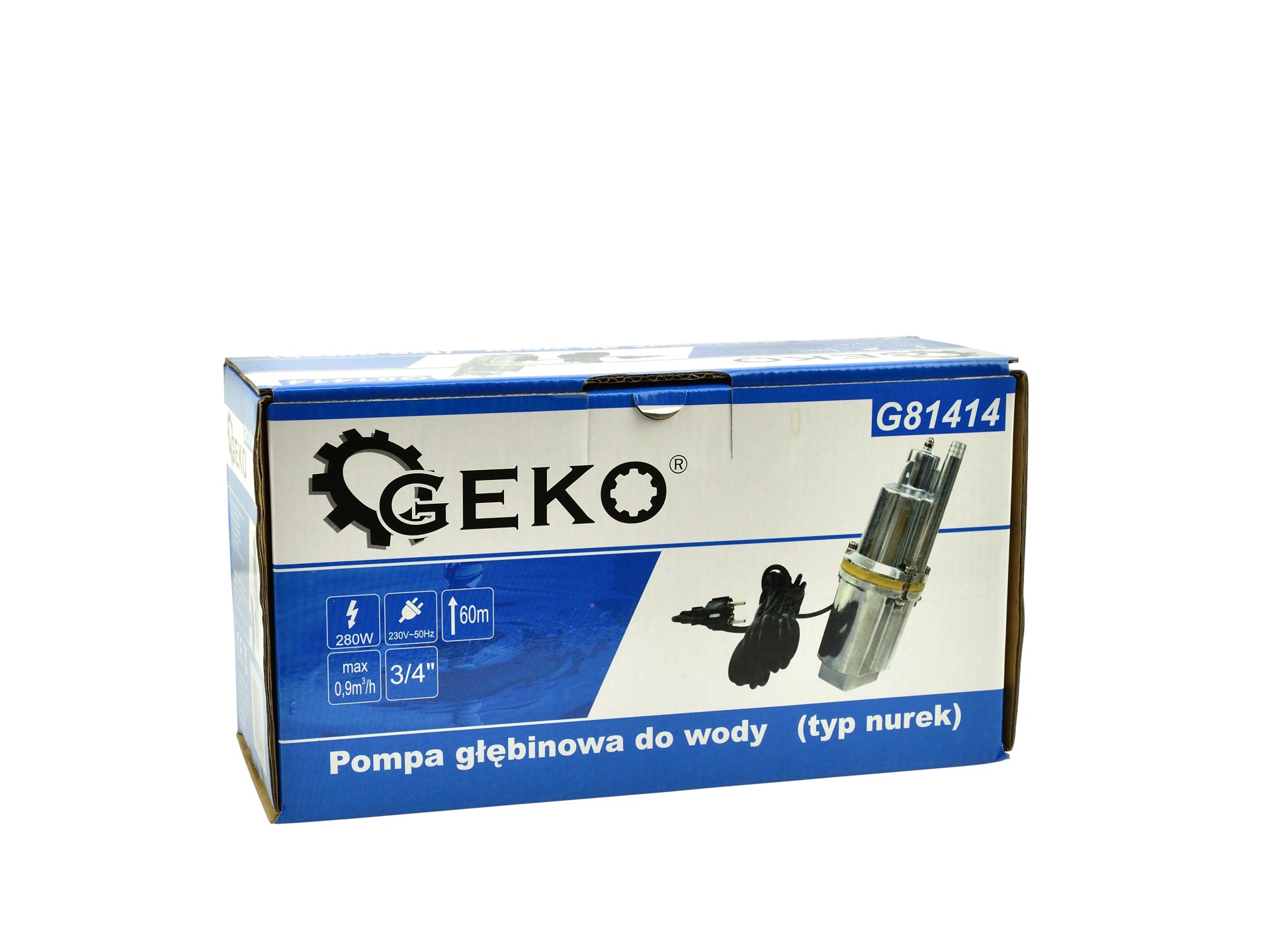 GEKO Ponorné vodné čerpadlo "potápač" 280W  - G81414