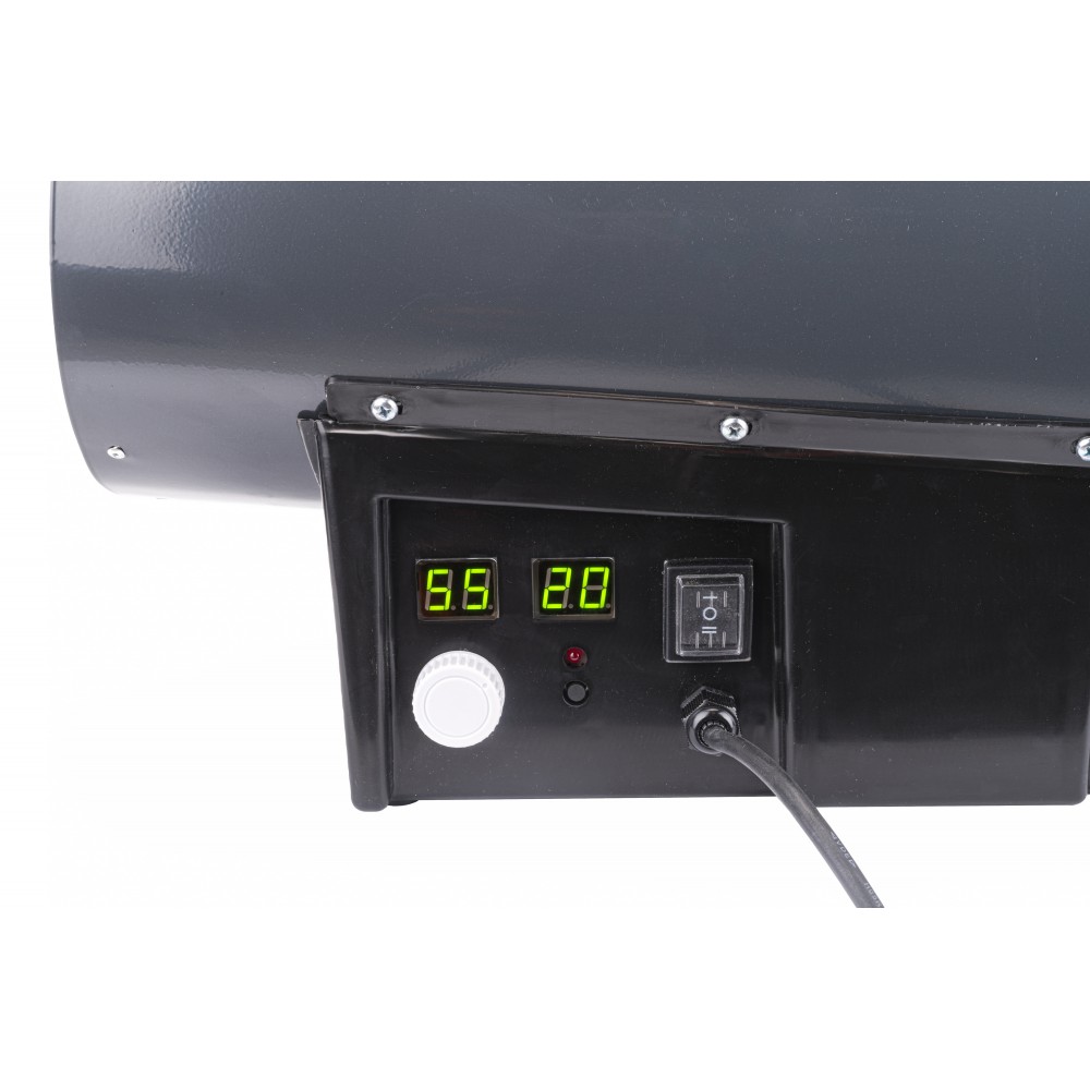 Plynový ohrievač 45kW LCD + regulátor a hadica PM-NAG-45GLN - POWERMAT