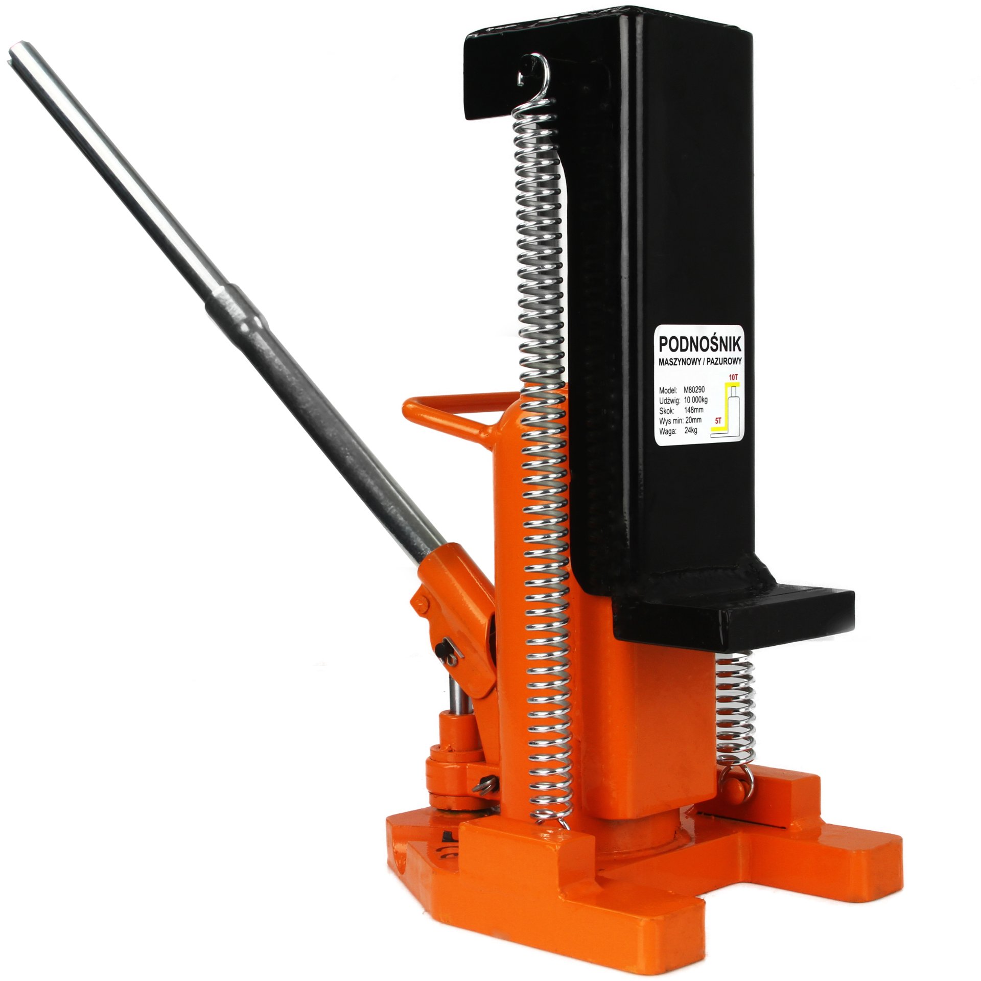 Hydraulický pákový zdvihák 10T - BJC M80290