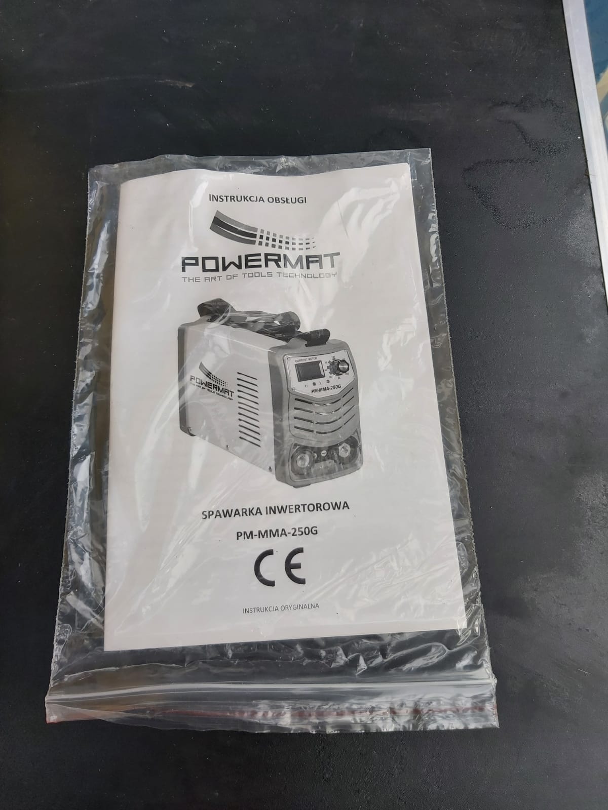 Invertorová zváračka POWERMAT 250A IGBT PM-MMA-250G, POUŽITÝ