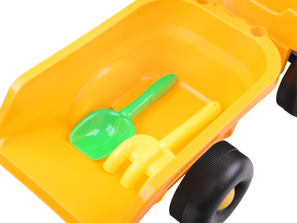 Joko Odrážadlo traktor s vlečkou, žltá