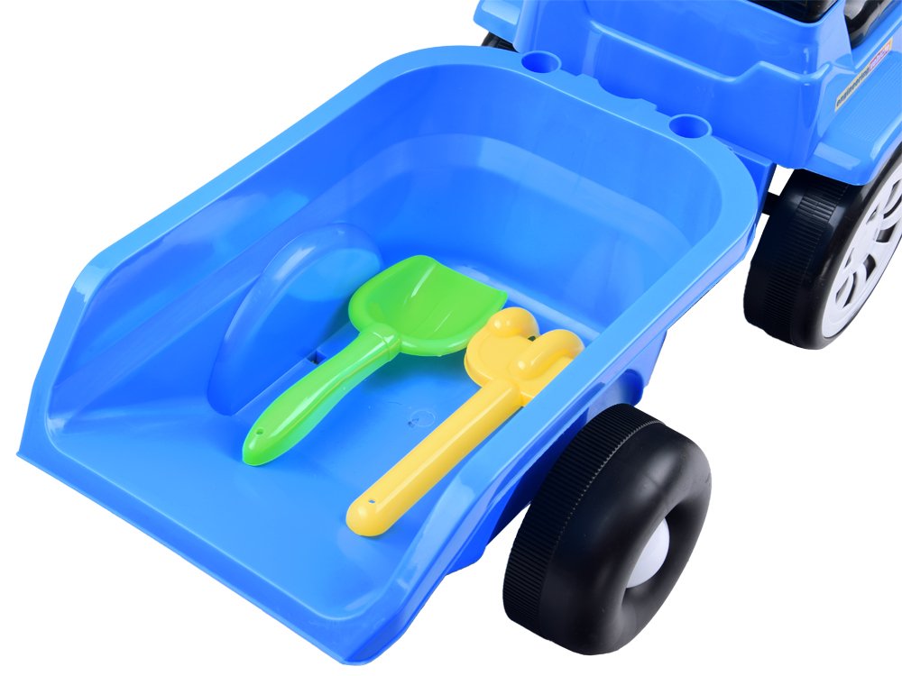 Joko Odrážadlo traktor s vlečkou, modrá