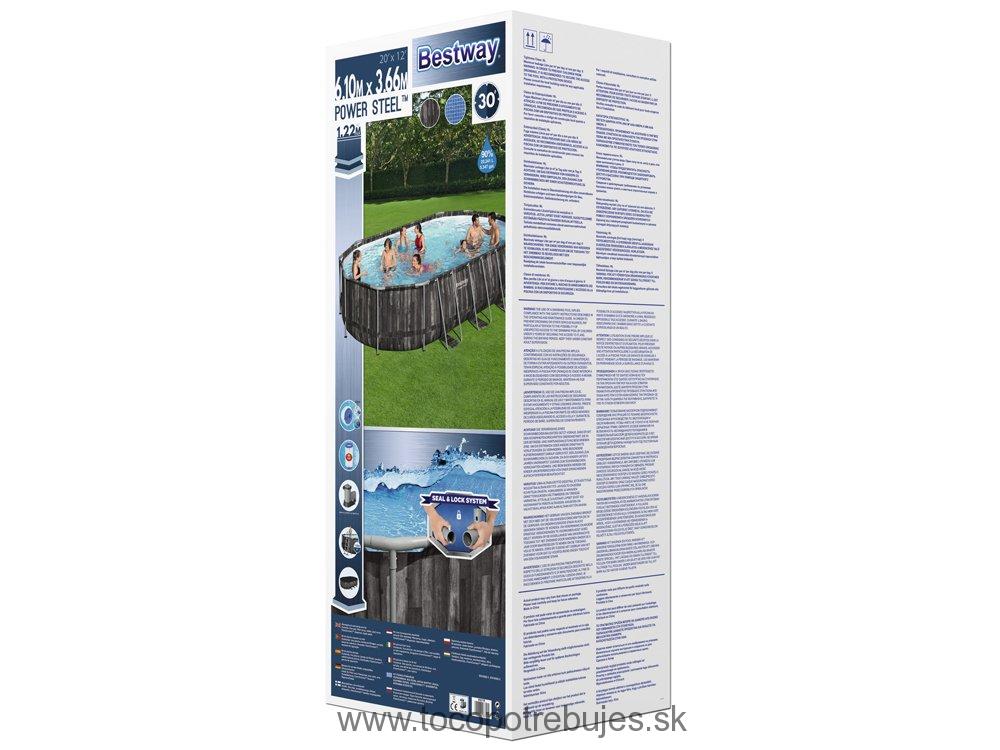 Bestway  Power Steel 610x366x122 cm 5611R