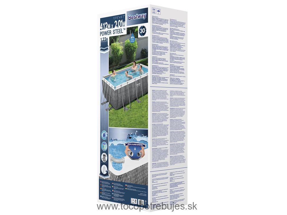 Bestway Power Steel 412 x 201 x 122 cm 56722