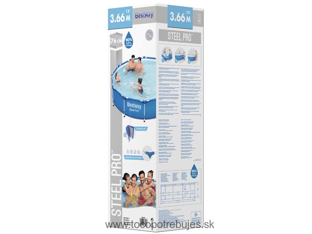 Bestway 56706 Steel Pro Frame 366 x 76 cm