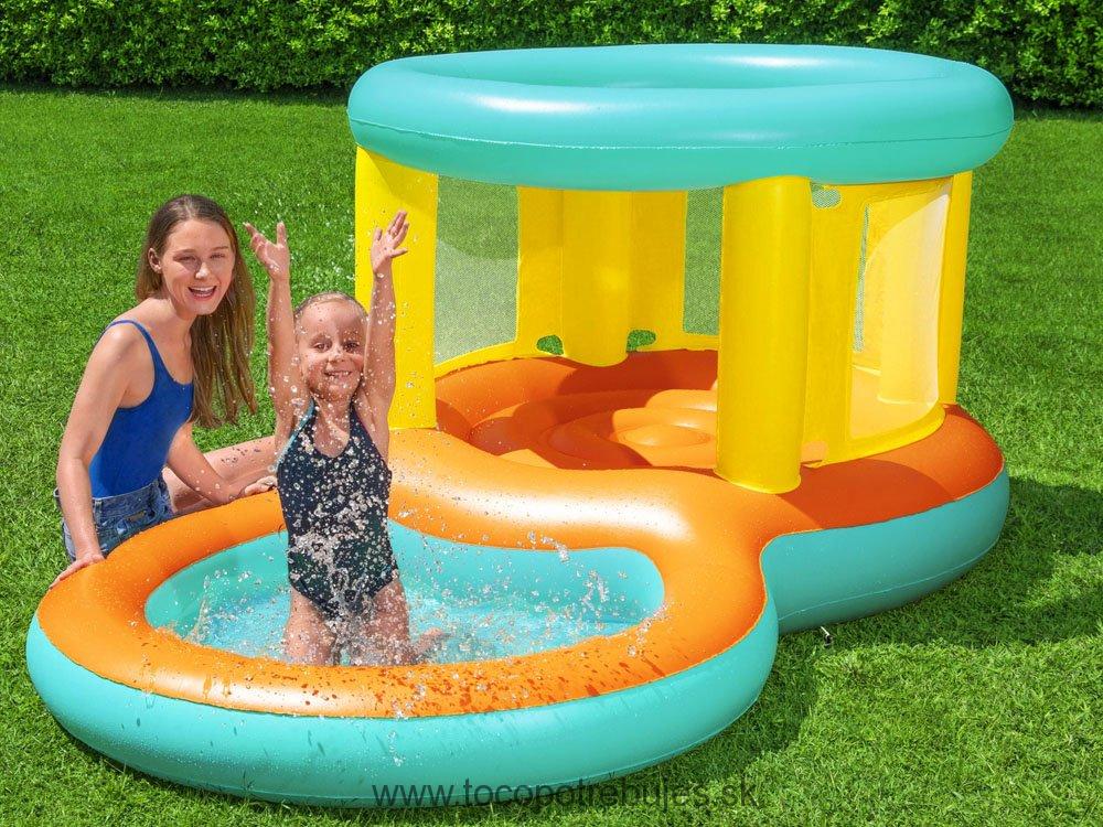 Bestway 52385 Nafukovací trampolína s bazénom 239 x 142 x 102 cm