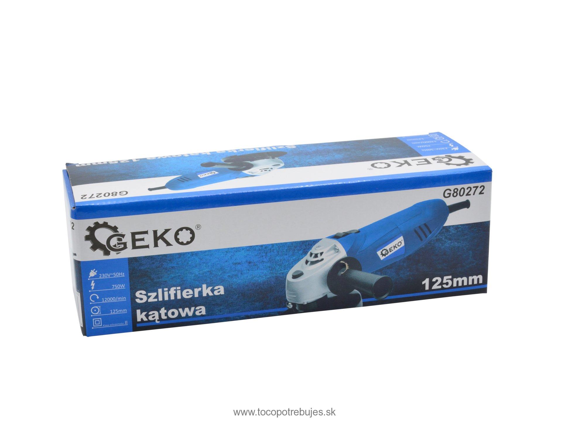 Uhlová brúska 125mm 750W - GEKO G80272