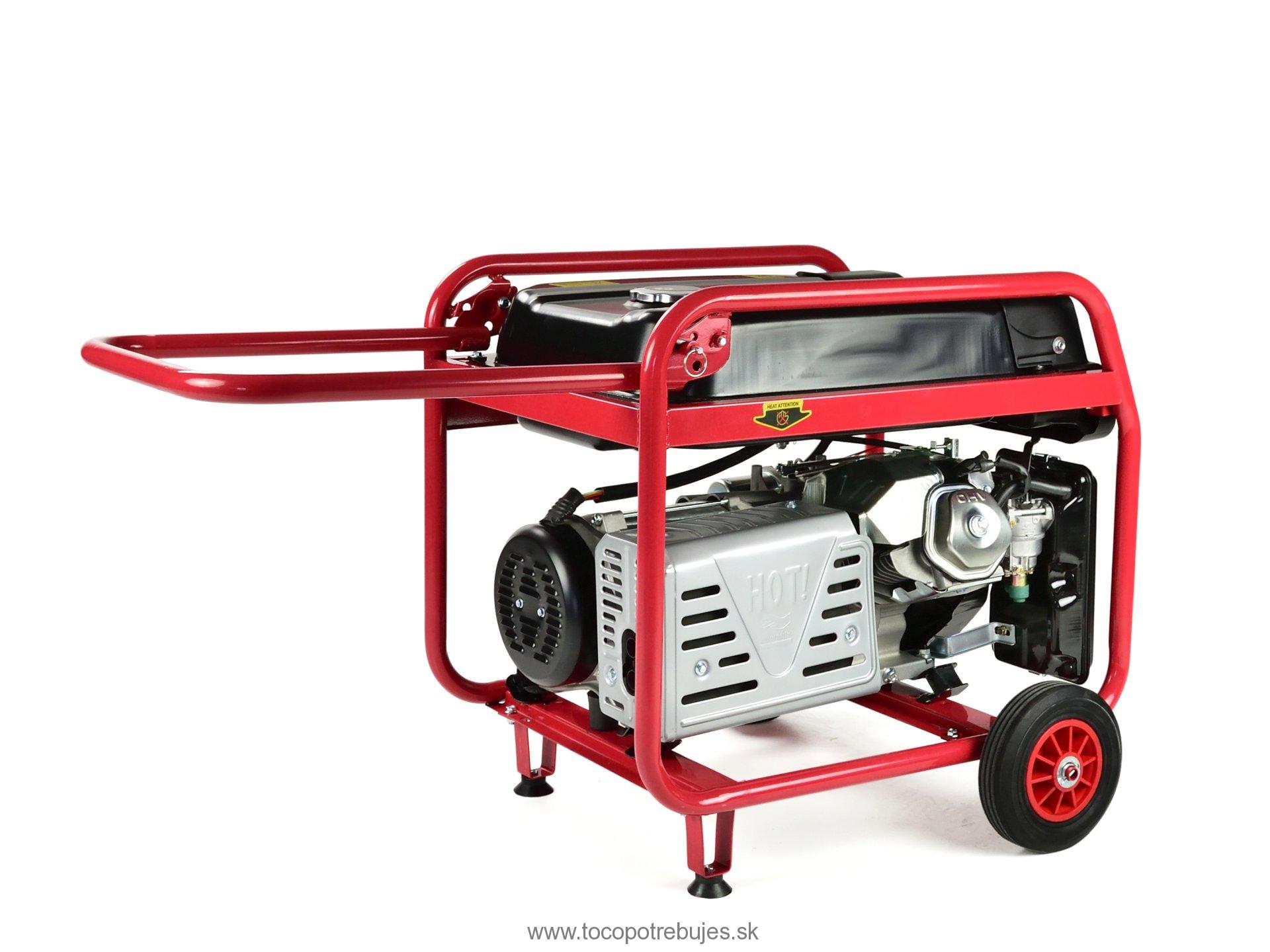 Elektrocentrála 17HP 8,5KW - Tvardy T05004