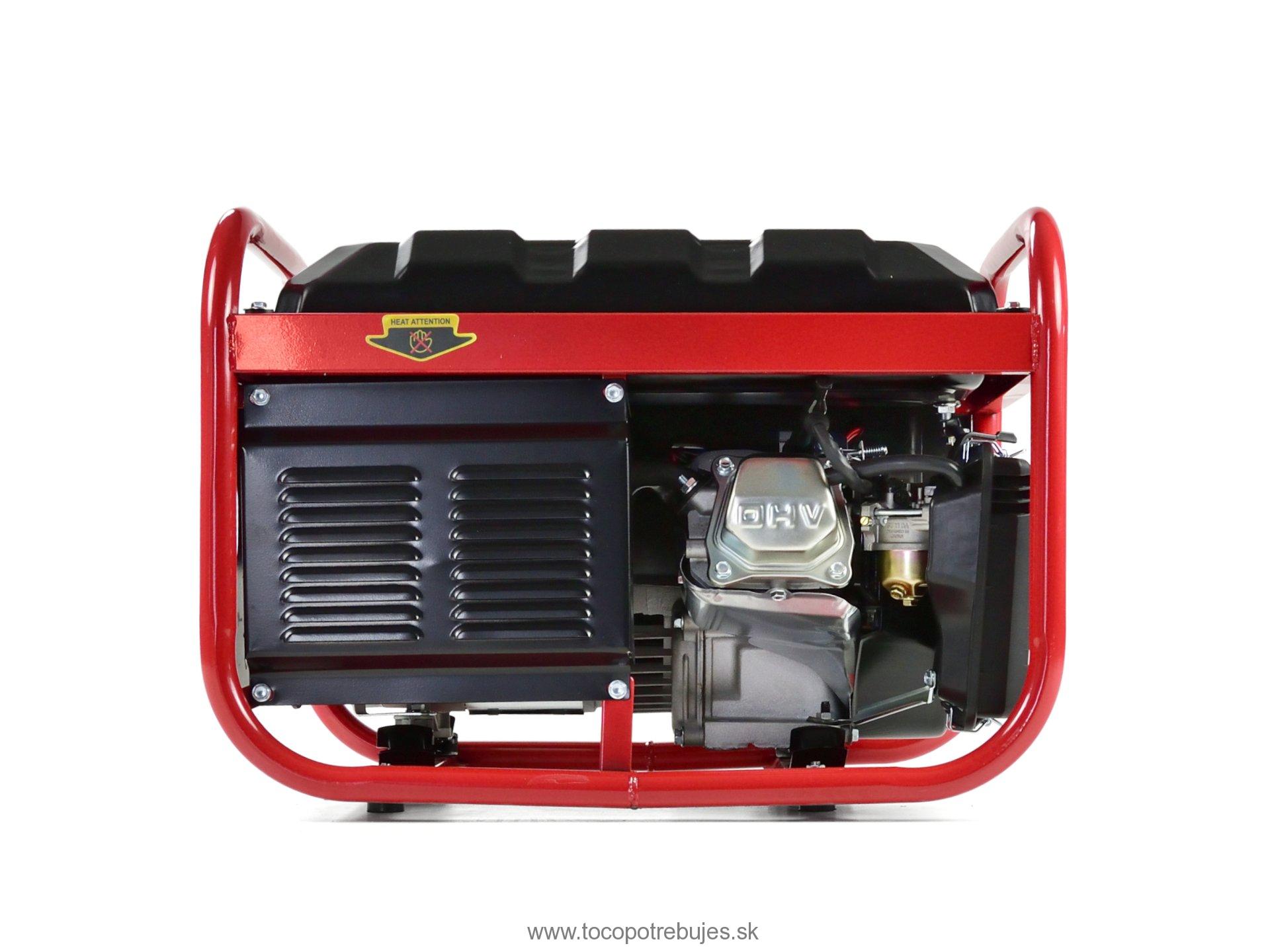 Elektrocentrála 7HP 2,8KW - Tvardy T05002