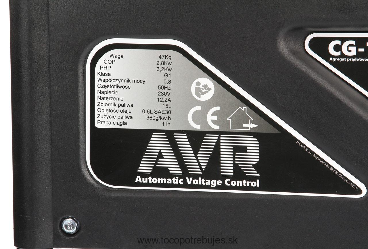 Elektrocentrála 3000W CATA M82484C