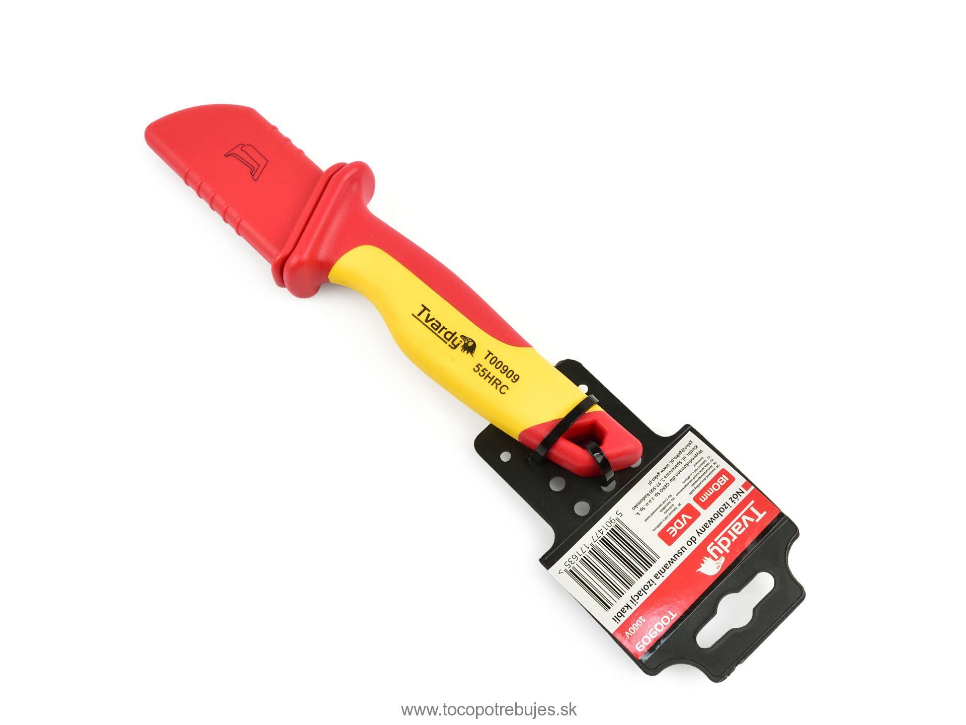 Nôž na odizolovanie káblov 180mm VDE - Tvardy T00909