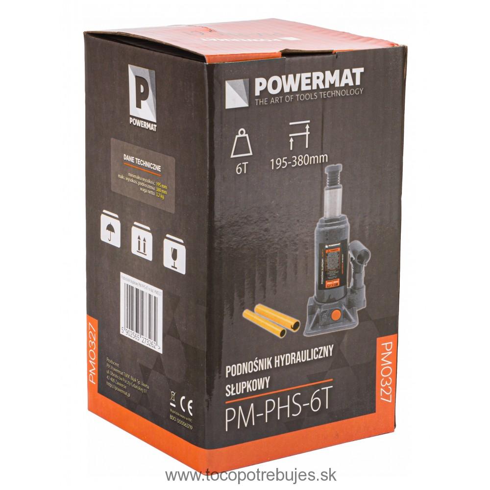Hydraulický zdvihák 6T - POWERMAT PM-PHS-6T