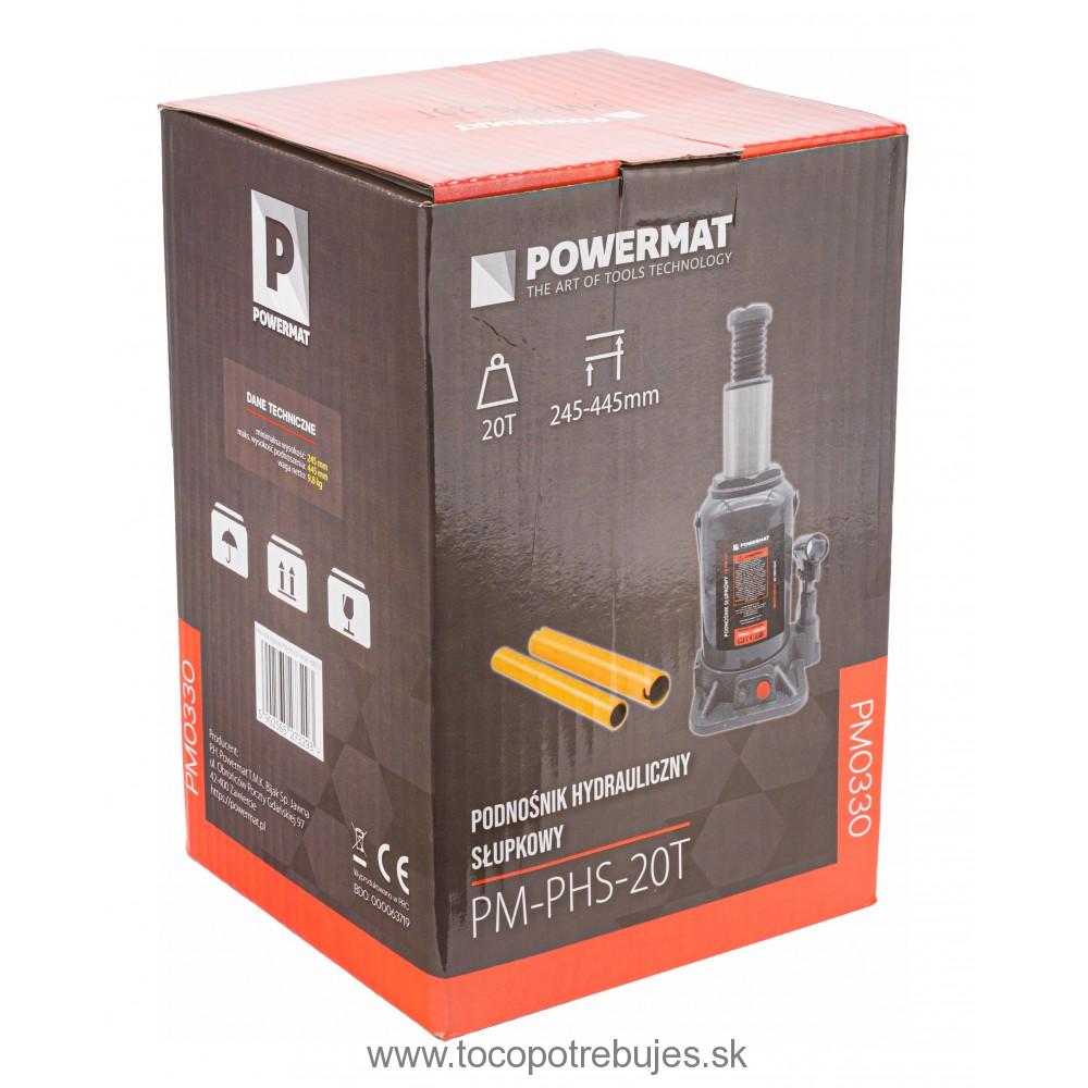 Hydraulický zdvihák 20T - POWERMAT PM-PHS-20T
