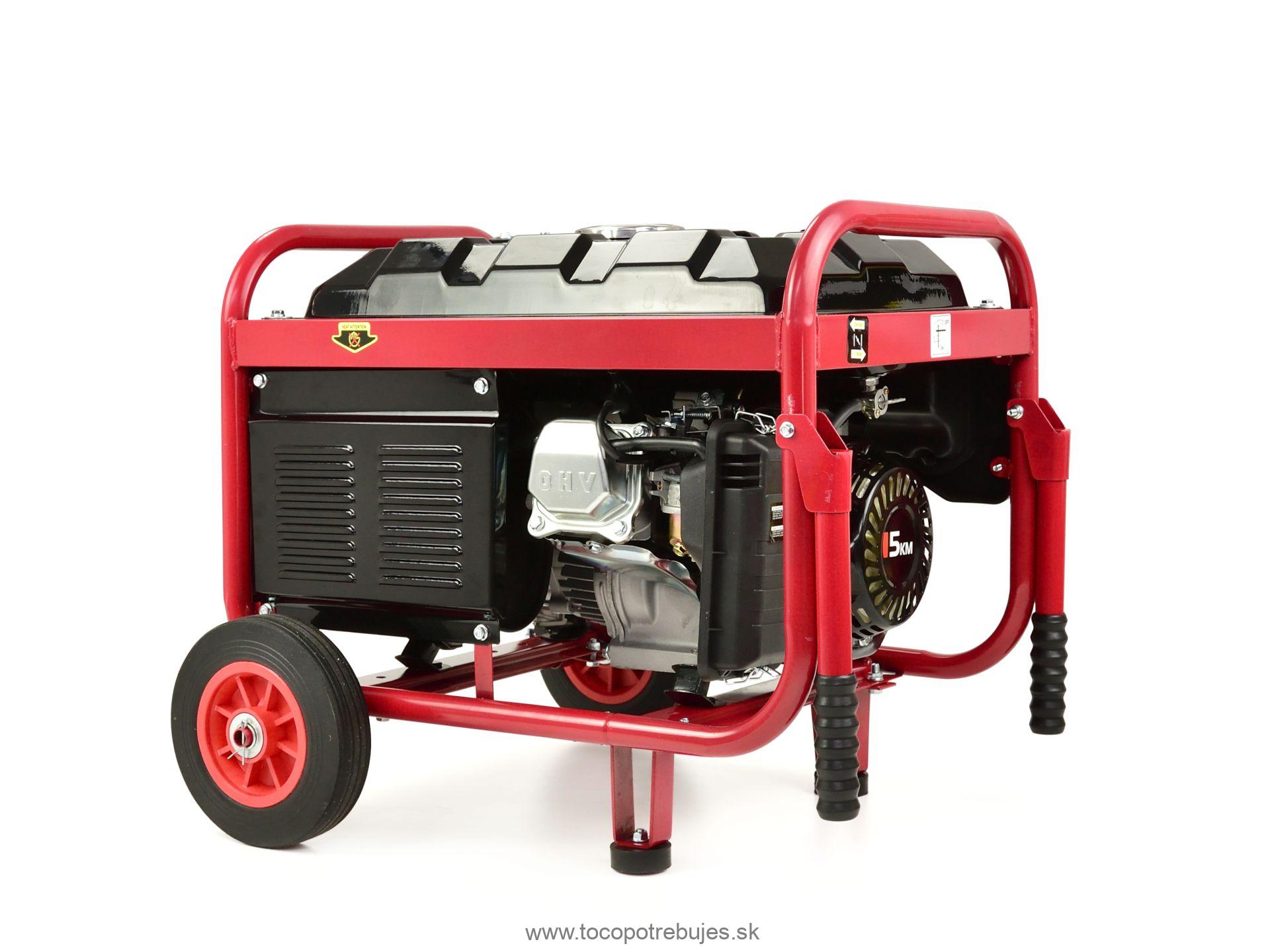 Elektrocentrála 5HP 2,2KW - Tvardy T05000