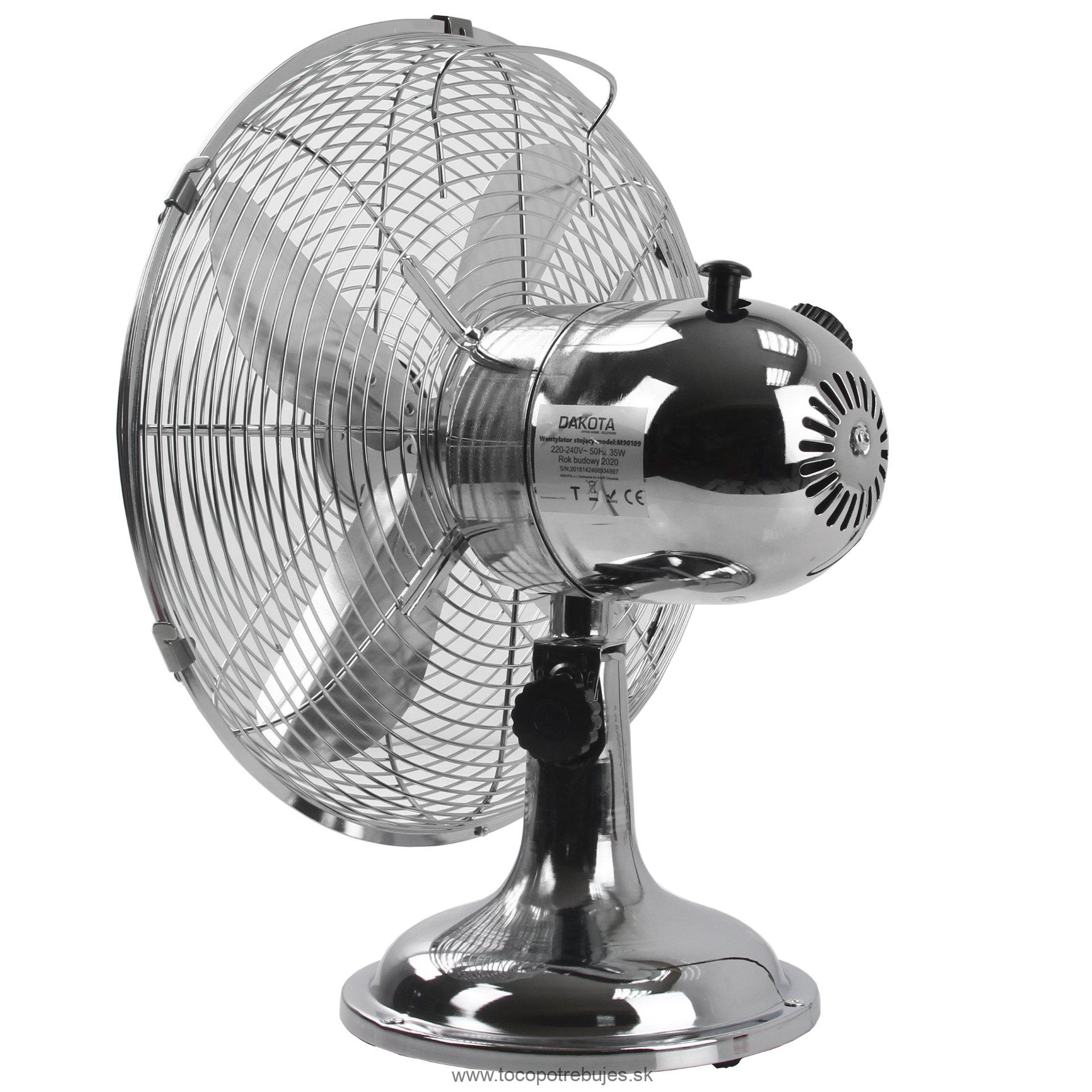 Stolový ventilátor 30cm 35W - DAKOTA M90109