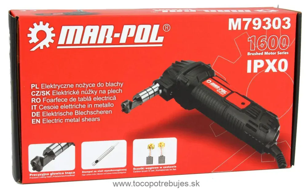 Elektrické nožnice na plech - MAR-POL M79303